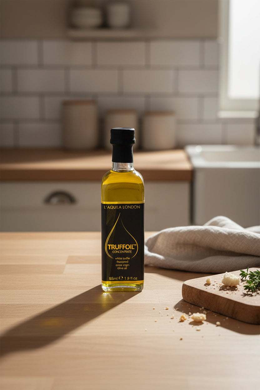 White Truffle Oil, 55ml catalogue image for Truffle Oil vs Truffle Paste: Key Differences & Buyer Guide