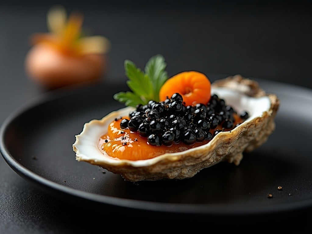 Oyster Shooters with Caviar: The Party Amuse-Bouche