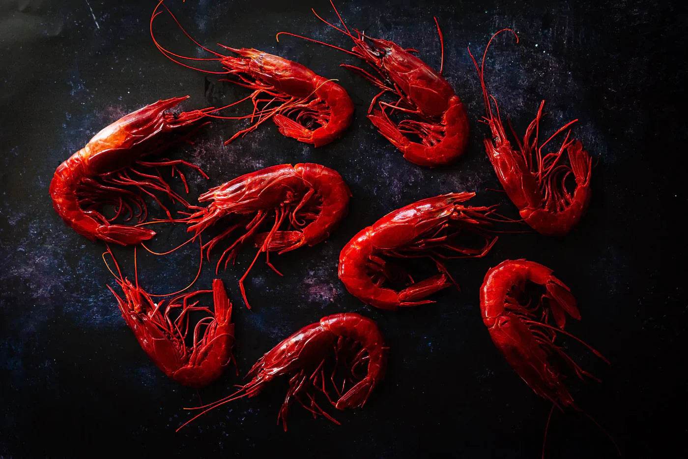 Carabineros red prawns