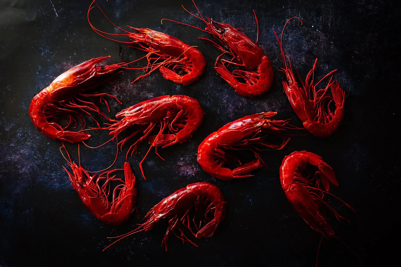 Carabineros red prawns