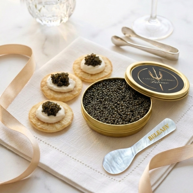 Beleaev caviar gift sets