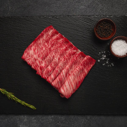 A5 Japanese Wagyu Sliced Chuck Roll, 200g