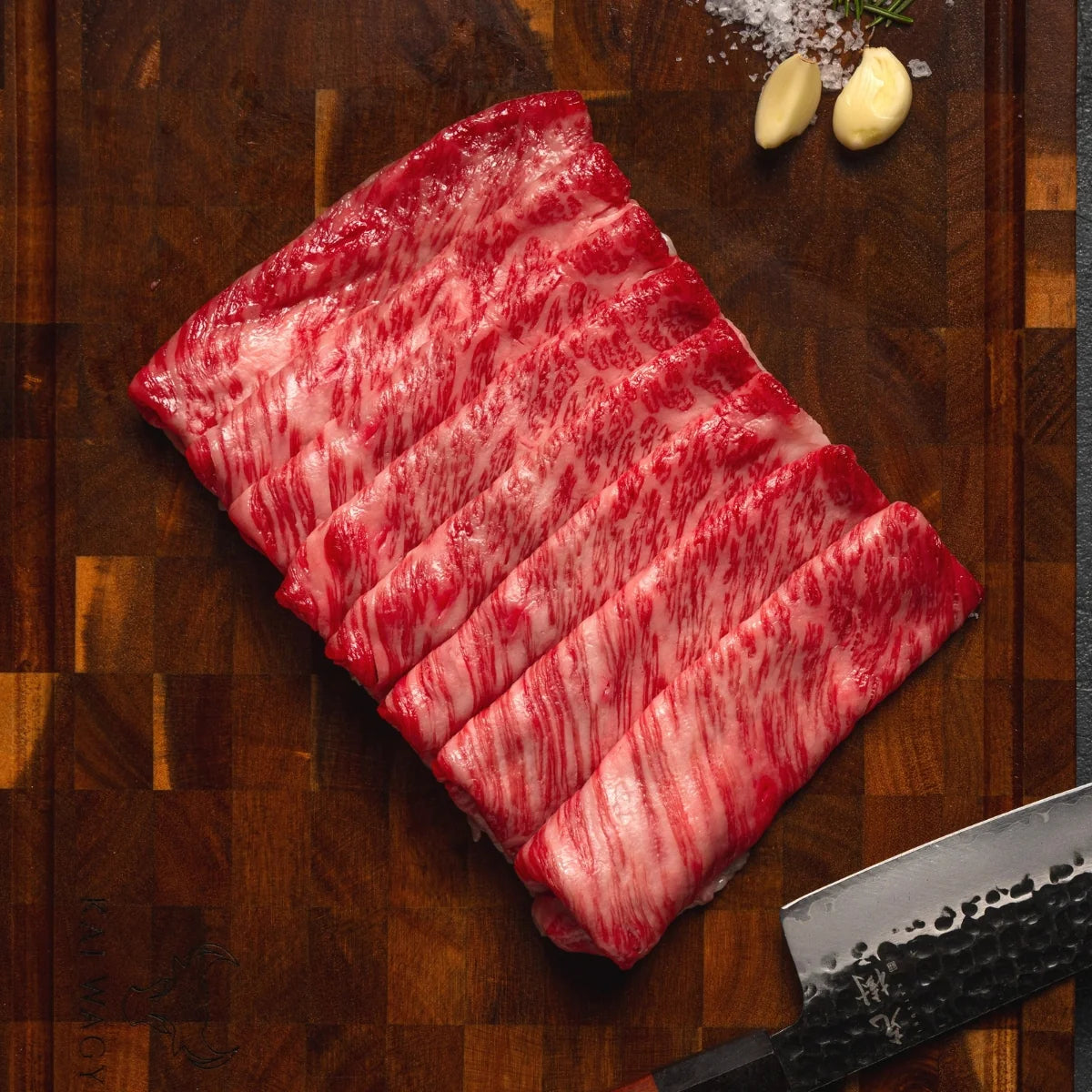 A5 Japanese Wagyu Sliced Chuck Roll, 200g