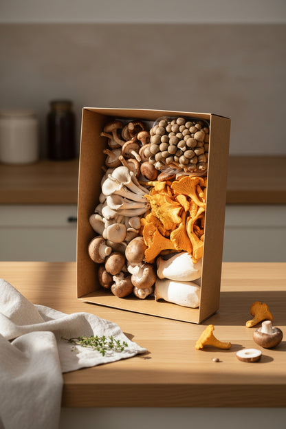 Mixed Mushrooms 1kg product pack