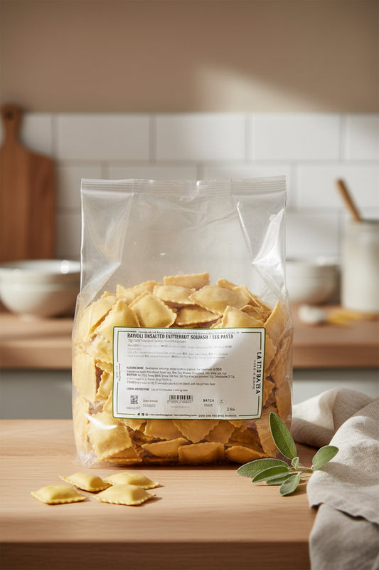 Butternut Squash Ravioli 1kg product pack