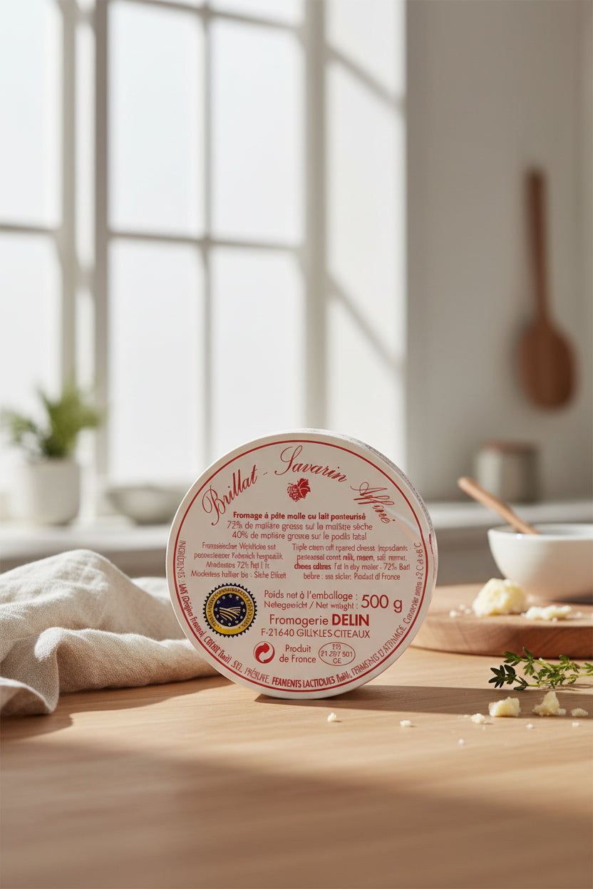 Mature Brillat Savarin 500g product pack