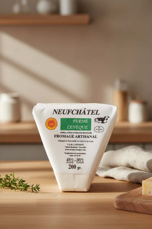 Heart Shaped Neufchatel Cheese 200g product pack