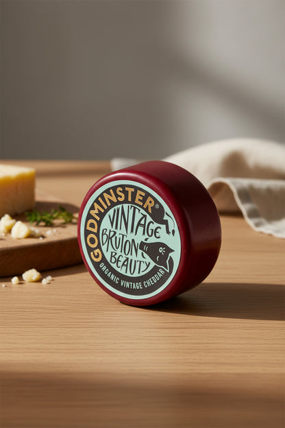 Godminster Organic Vintage Cheddar 400g product pack