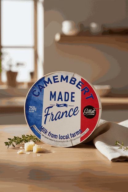 French Pasteurised Camembert 250g product pack