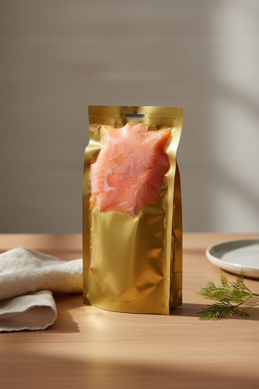 Smoked Salmon Bagel Trimmings 200g product pack