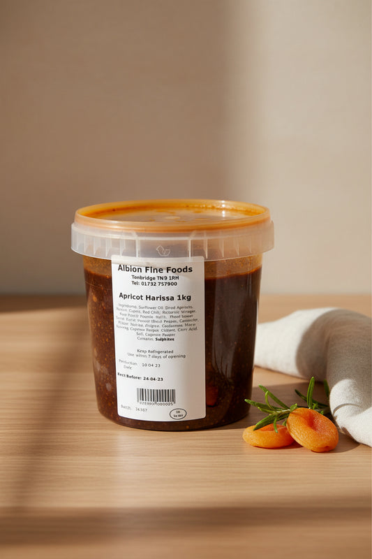 Apricot Harissa 1kg product pack