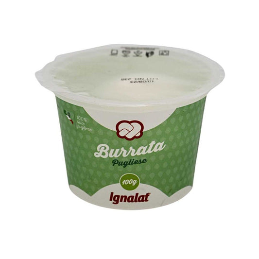 Ignalat Vegetarian Burrata 100g product pack