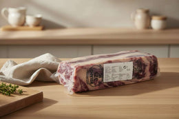 Beef Ribeye prime 3kg whole ribeye cube roll from Ireland catchweight item