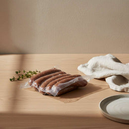 Frozen Sausage Texas Hot Link Pork and Beef pack of 10