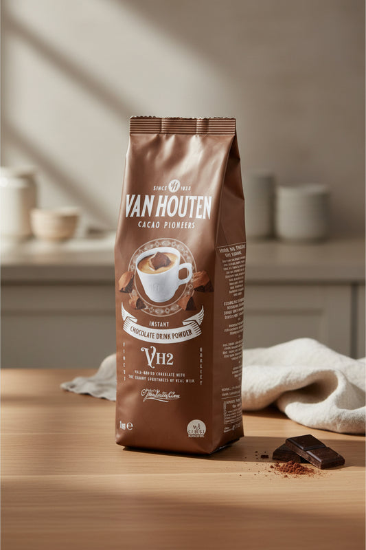 Van Houten Milk Drinking Chocolate 1kg product pack