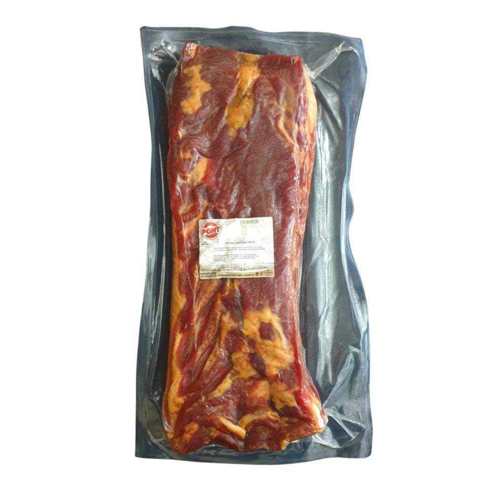 Smoked Pancetta pack with guide weight of approximately 1.5kg