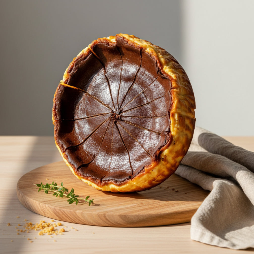 Burnt Basque Cheesecake 16 x 121g slices product pack