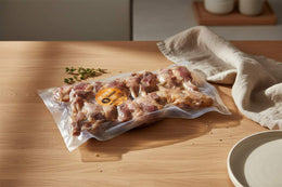 Frozen duck confit, 16 vacuum-packed 87g portions from FoieGood