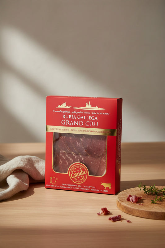 Rubia Gallega Cured Beef 60g product pack