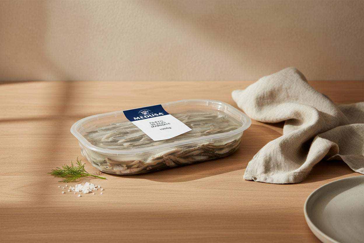 Beleaev chilled anchovy fillets 1kg pack for cooking and entertaining