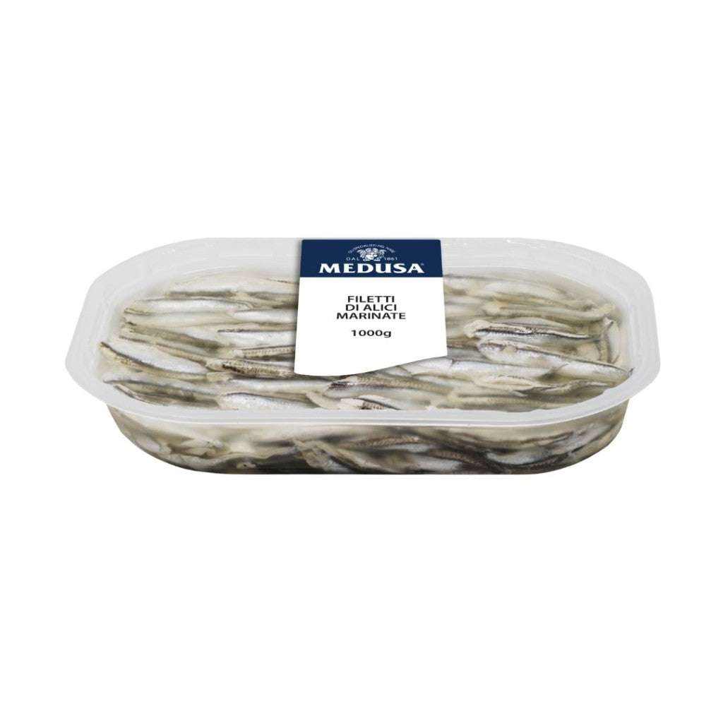 Beleaev chilled anchovy fillets 1kg pack for cooking and sharing