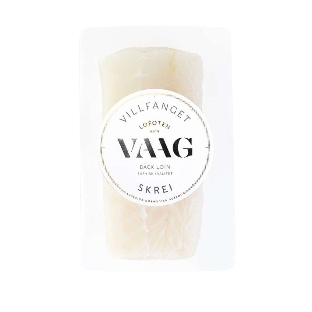 GUIDE PRICING - Skrei Cod Long Loin, Frozen - VAAG (450g typically)