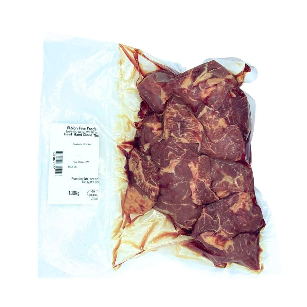 Hand Diced Beef 1kg alternate product view 2