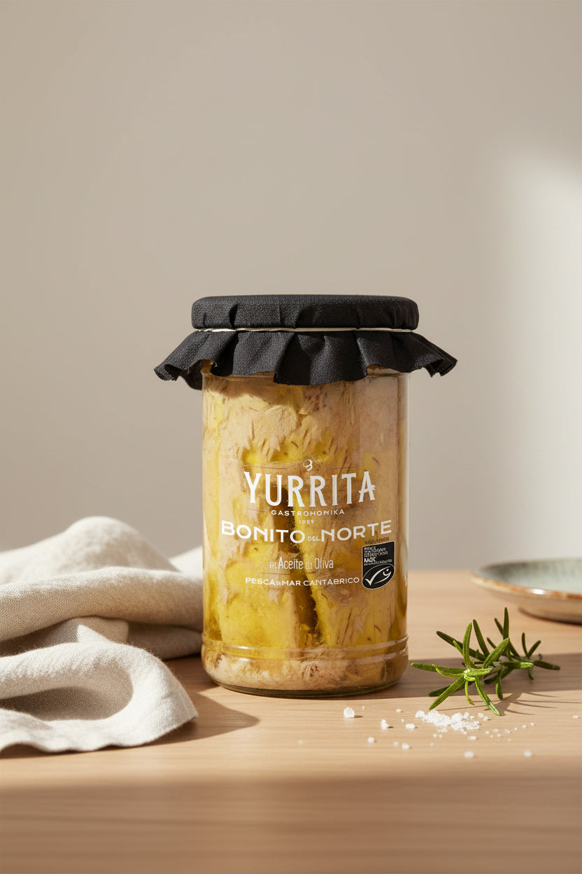 Yurrita White Tuna in Olive Oil 950g product pack