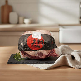 Beef GrainFed Rump Omugi 6kg raw meat cut