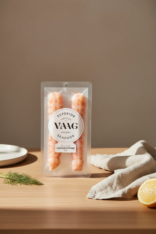 Langoustine Tails, Size 8/12, Frozen, 120g