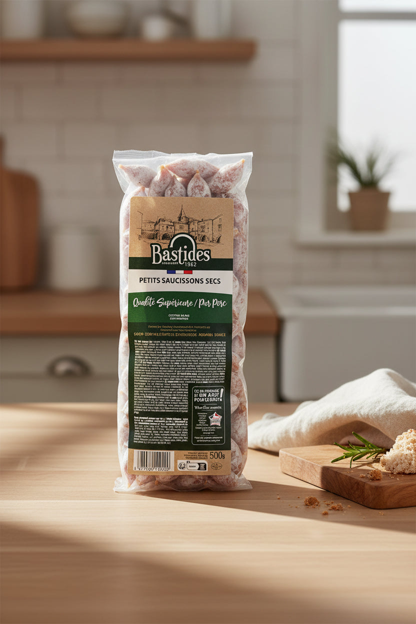 Saucisson Grelots 500g product pack