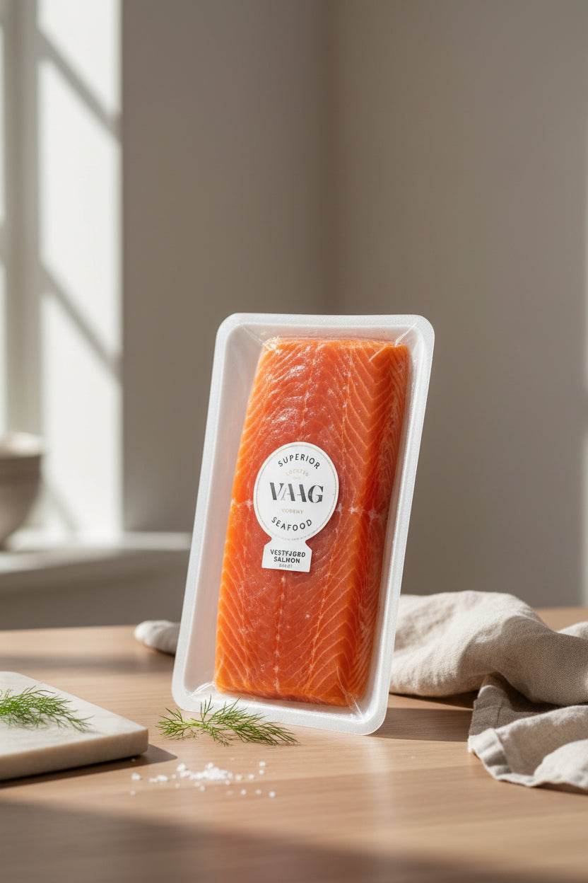 GUIDE PRICING - Salmon Fillet Skin On, Frozen - VAAG (2.5kg typically)