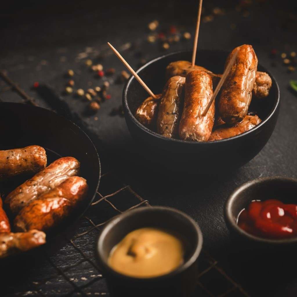 Korkers Original Cocktail Chipolata Sausages, Frozen (1kg)