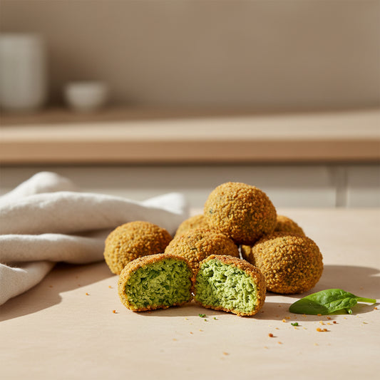 Spinach and Goat's Cheese Croquetas 1kg product pack