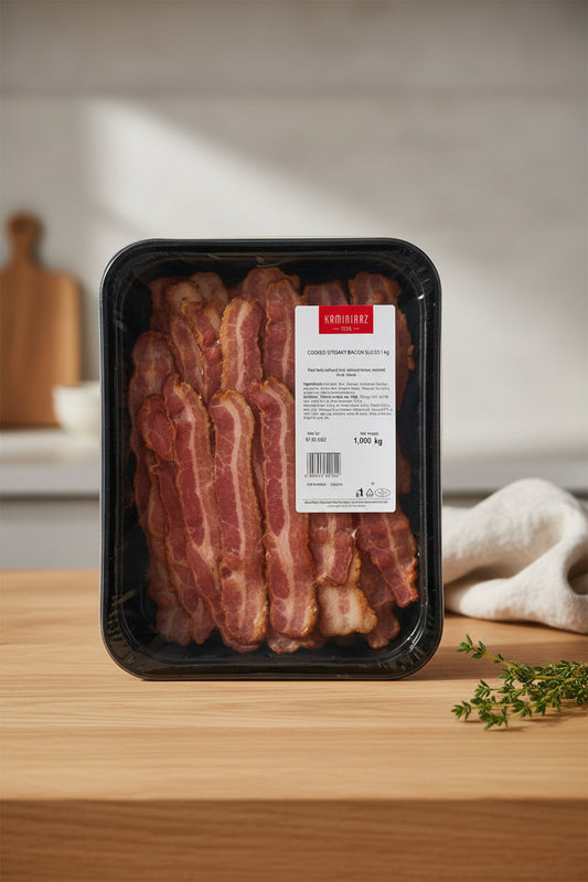 Crispy Cooked Bacon 1kg product pack