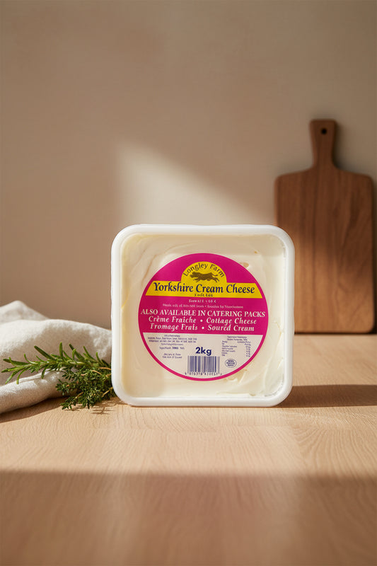 Longley Farm Cream Cheese 2kg product pack