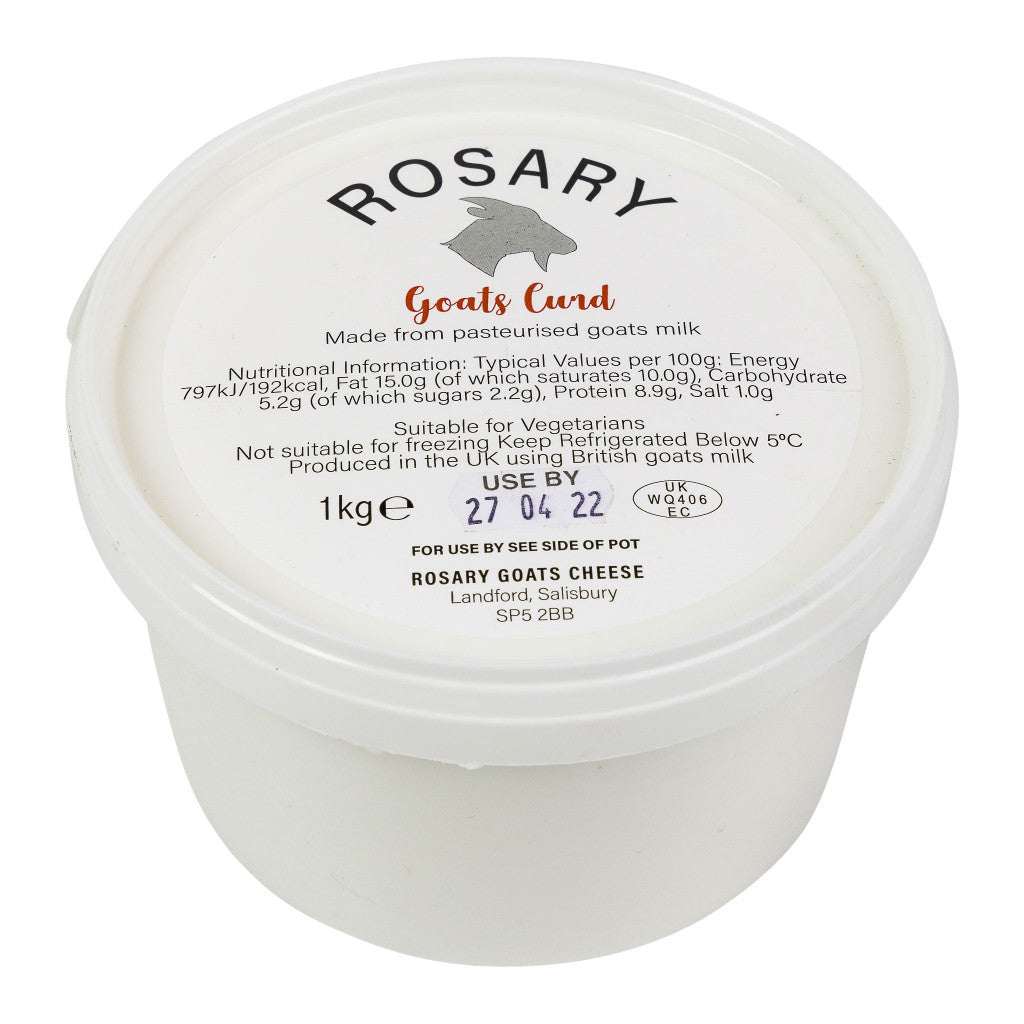 English Goat Curd 1kg product pack