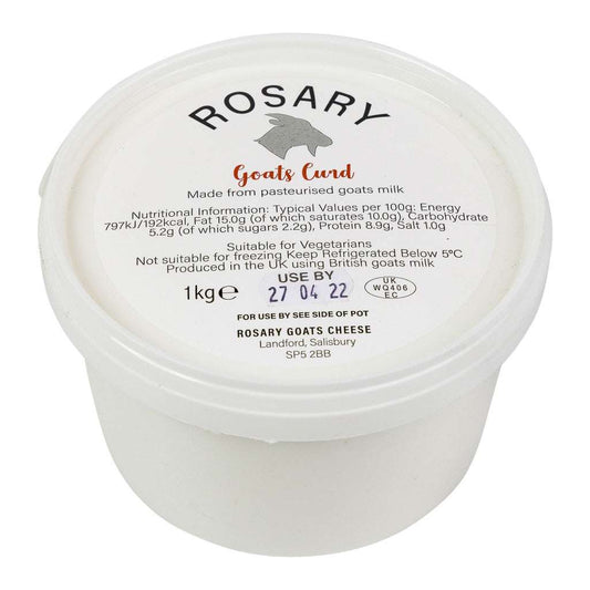 English Goat Curd 1kg product pack
