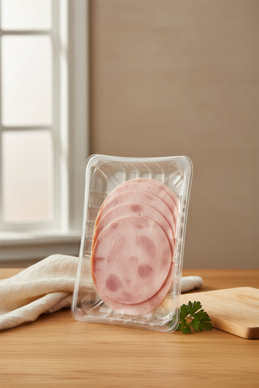 Plain Sliced Ham 500g product pack