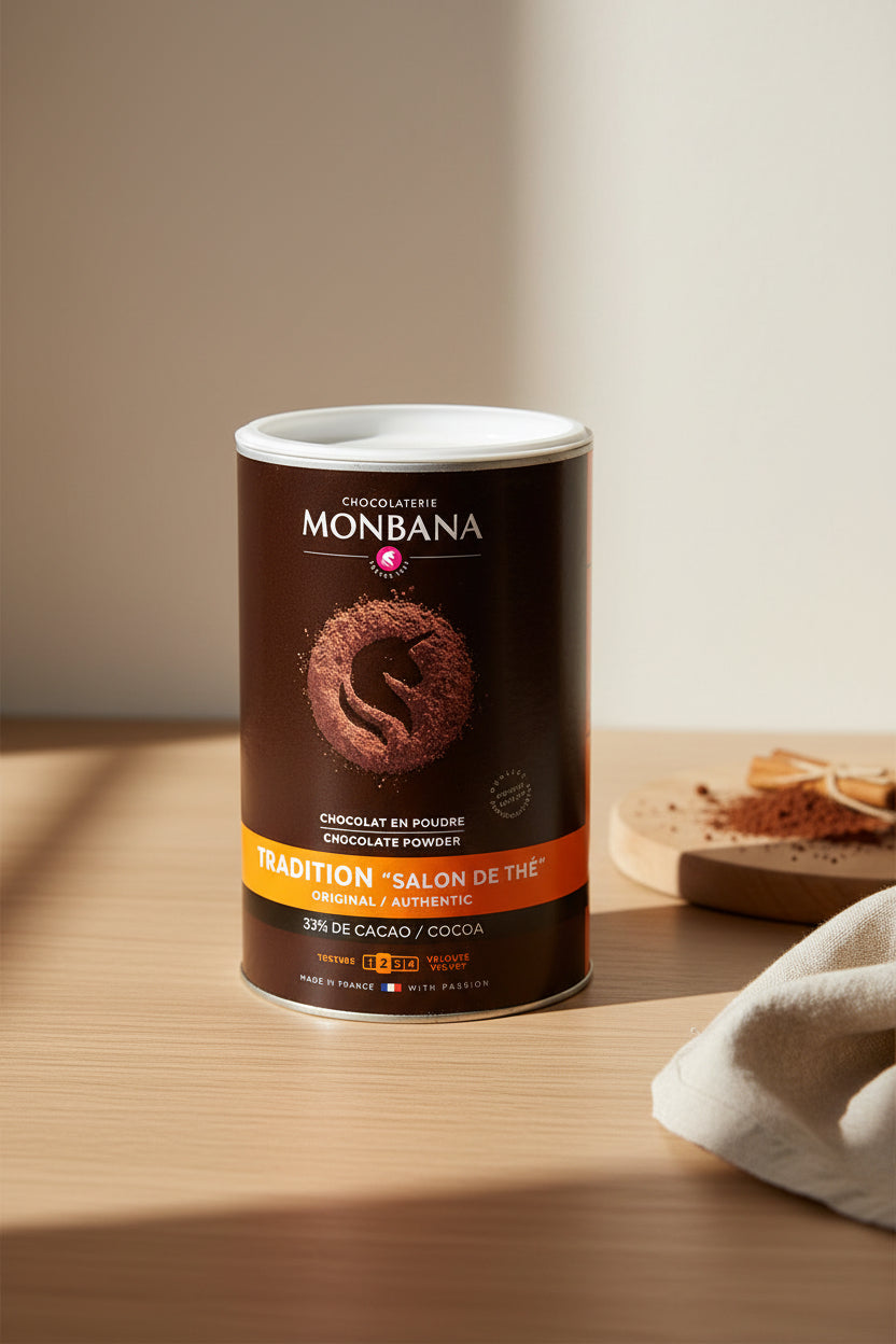 Monbana Drinking Chocolate 1kg product pack