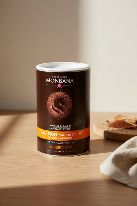 Monbana Drinking Chocolate 1kg product pack