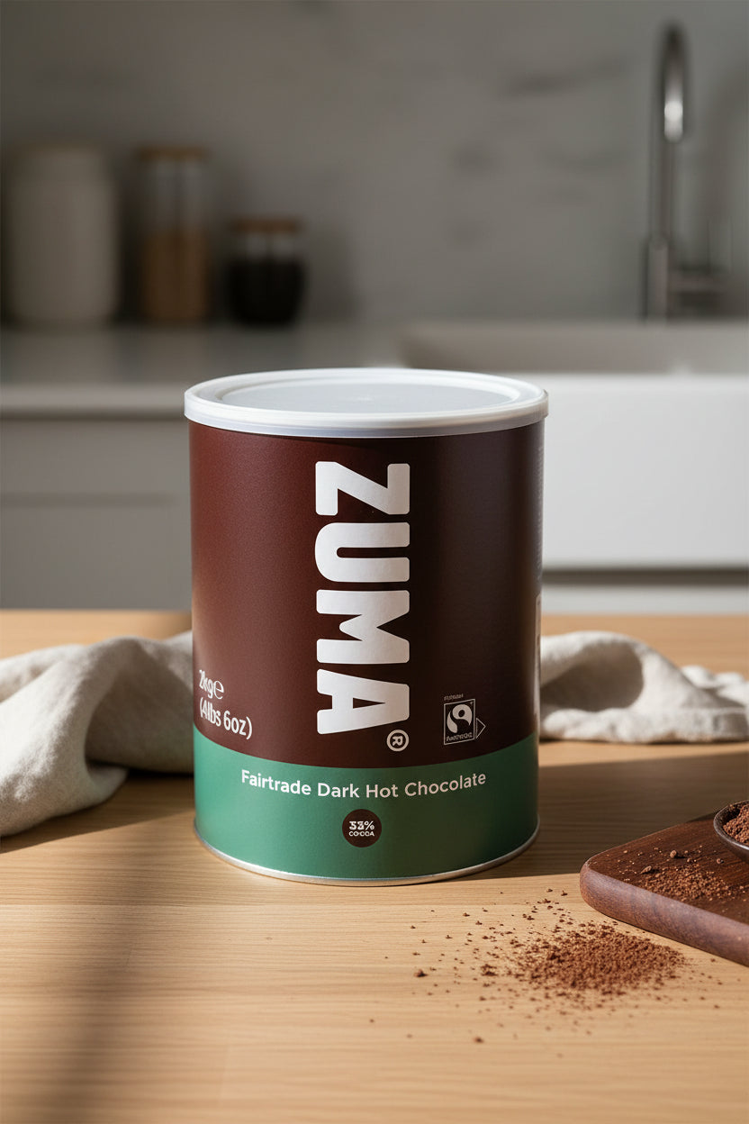 Zuma Dark Drinking Chocolate 2kg product pack