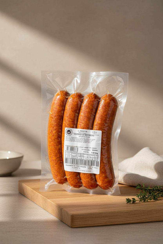 Montbeliard Sausage, chilled catchweight pack approximately 1.75kg