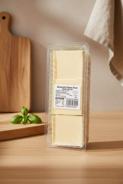 Sliced Mozzarella 1kg product pack