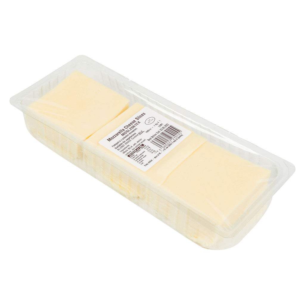 Sliced Mozzarella 1kg alternate product view 2