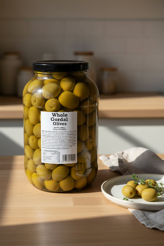 Whole Gordal Olives 2kg product pack