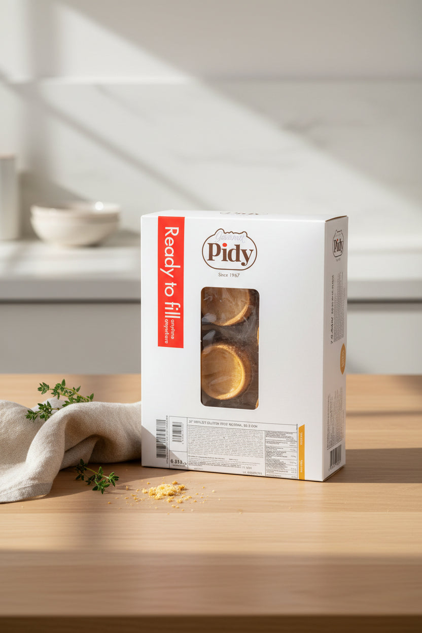 Pastry Cases, Savoury, Gluten Free 8.5cm x 27