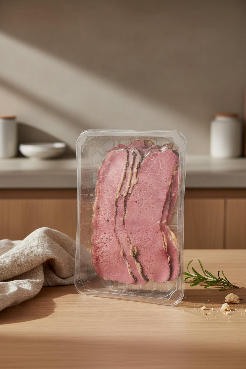 Sliced Pastrami 500g product pack