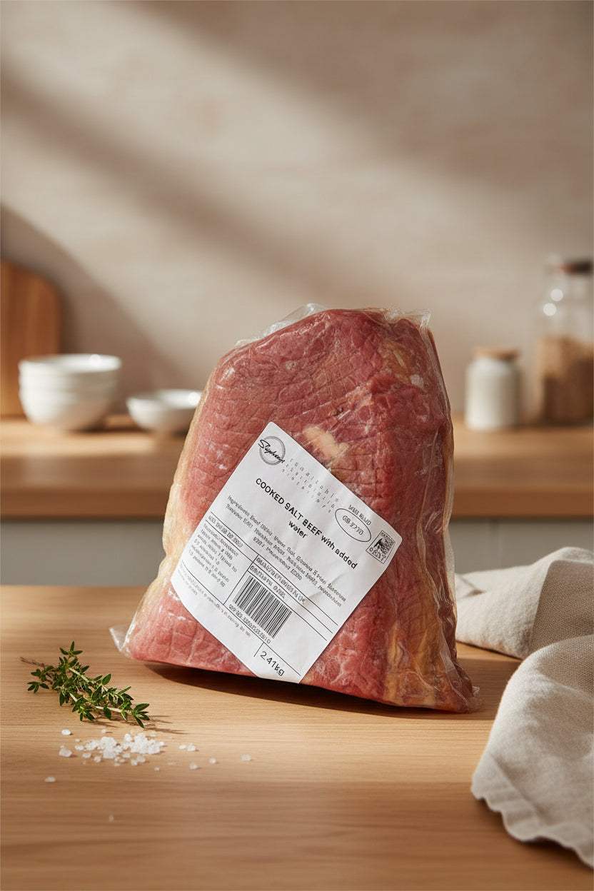 Cooked Salt Beef Joint, Chilled (Approx. 2.5kg)