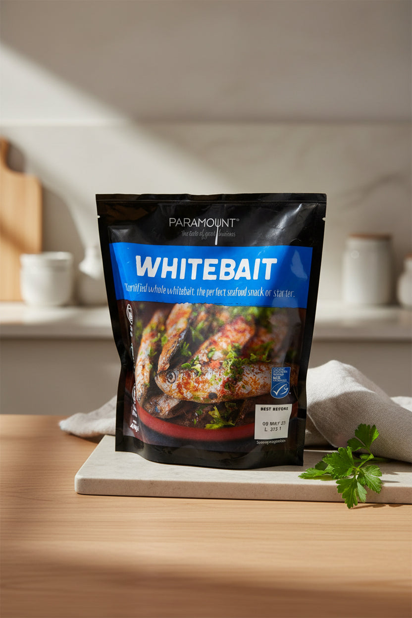 Whole Whitebait 454g product pack